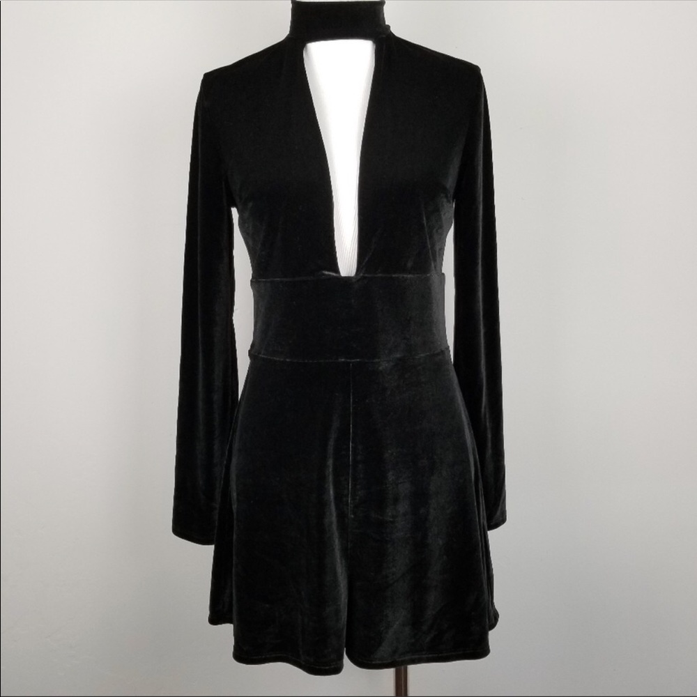 Express sexy black romper M